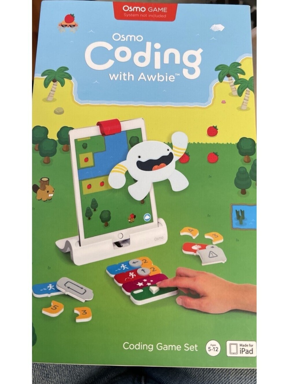 Osmo Coding With Awbie Coding Game Set STEM Toy for iPad(Osmo Base Required) NEW